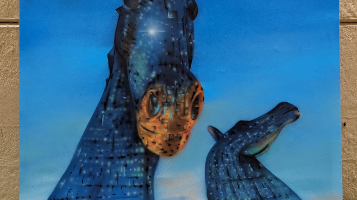 canvas art epic spray paint design